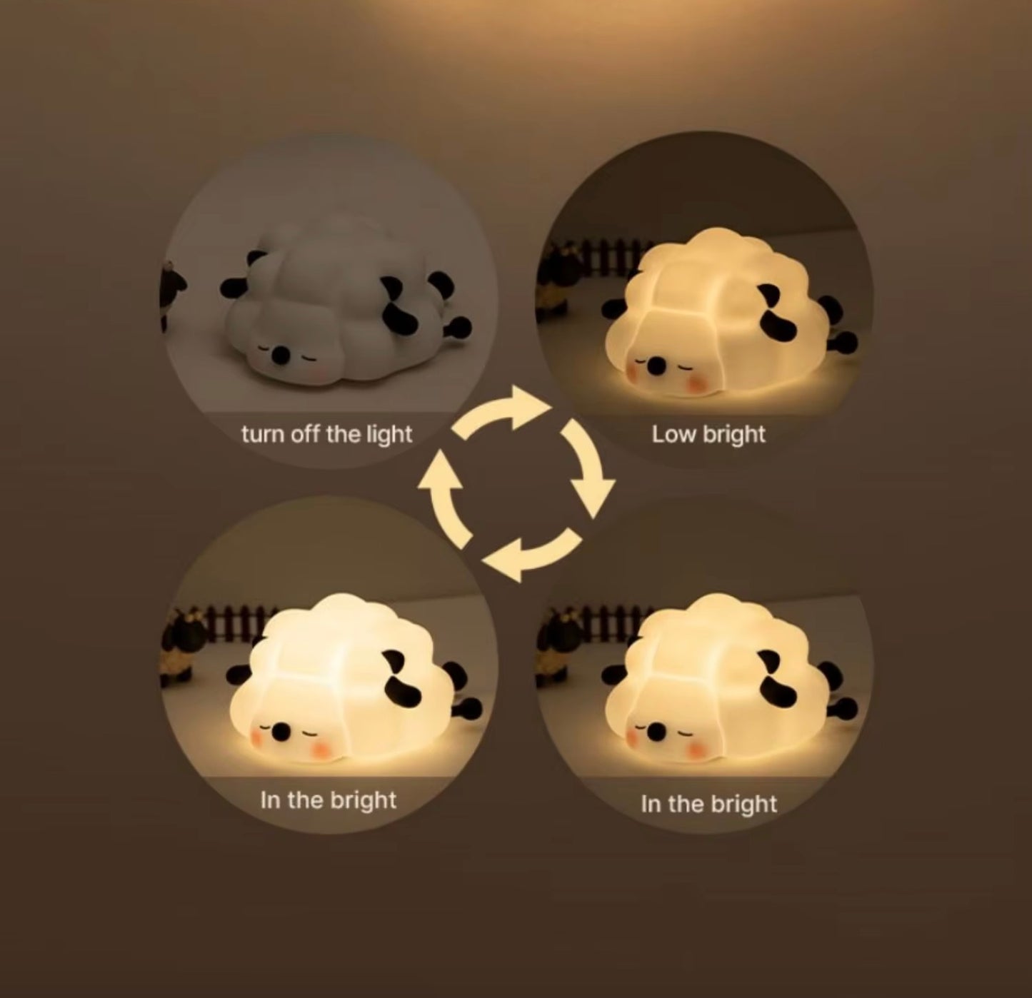 GlimLight™ Cute Squishy LED Lamp