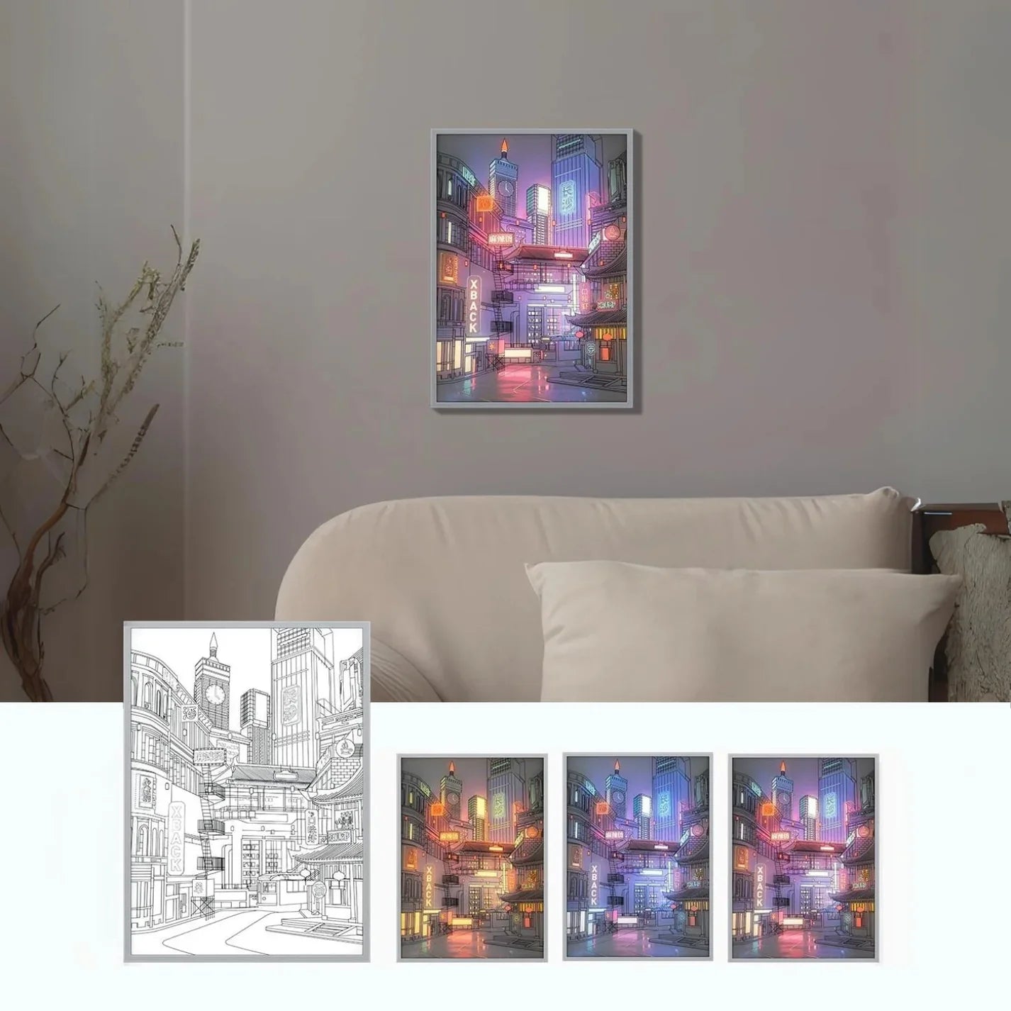 GlimLight™ LED City Night Light